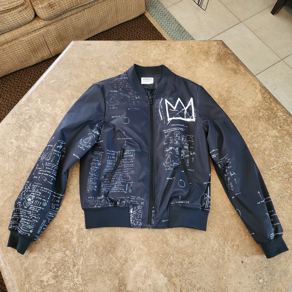 Jean-Michel Basquiat + ElevenParis All-Over Print Bomber Jacket - Men's L